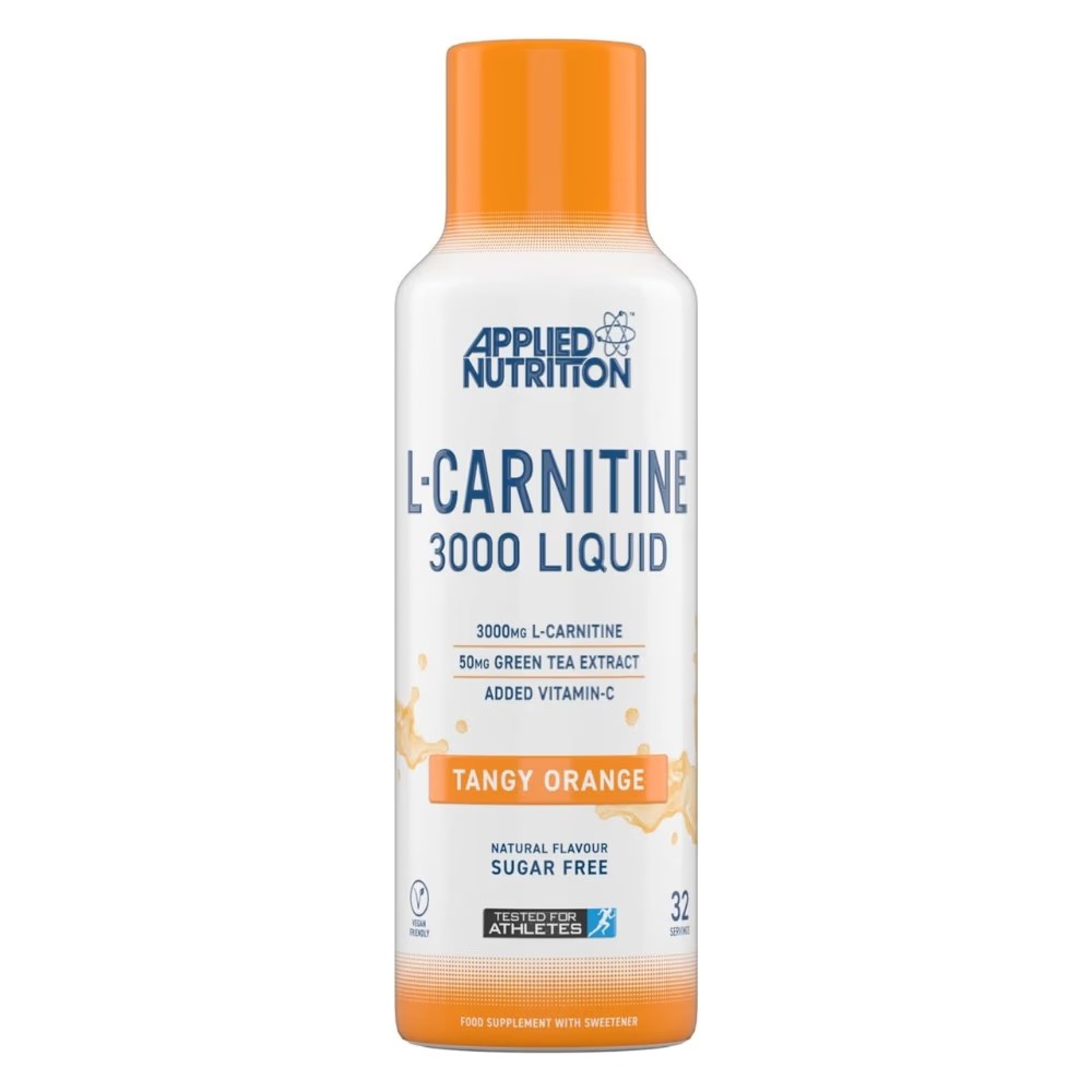 Applied Nutrition L-Carnitine 3000 Liquid Tangy Orange 480ml - High Quality Medical & Pharmacy Care - View 1