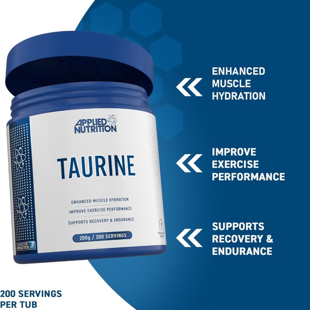 applied-nutrition-taurine-powder-200g-02-medical-grade Applied Nutrition Taurine Powder 200g - High Quality Medical & Pharmacy Care - View 2