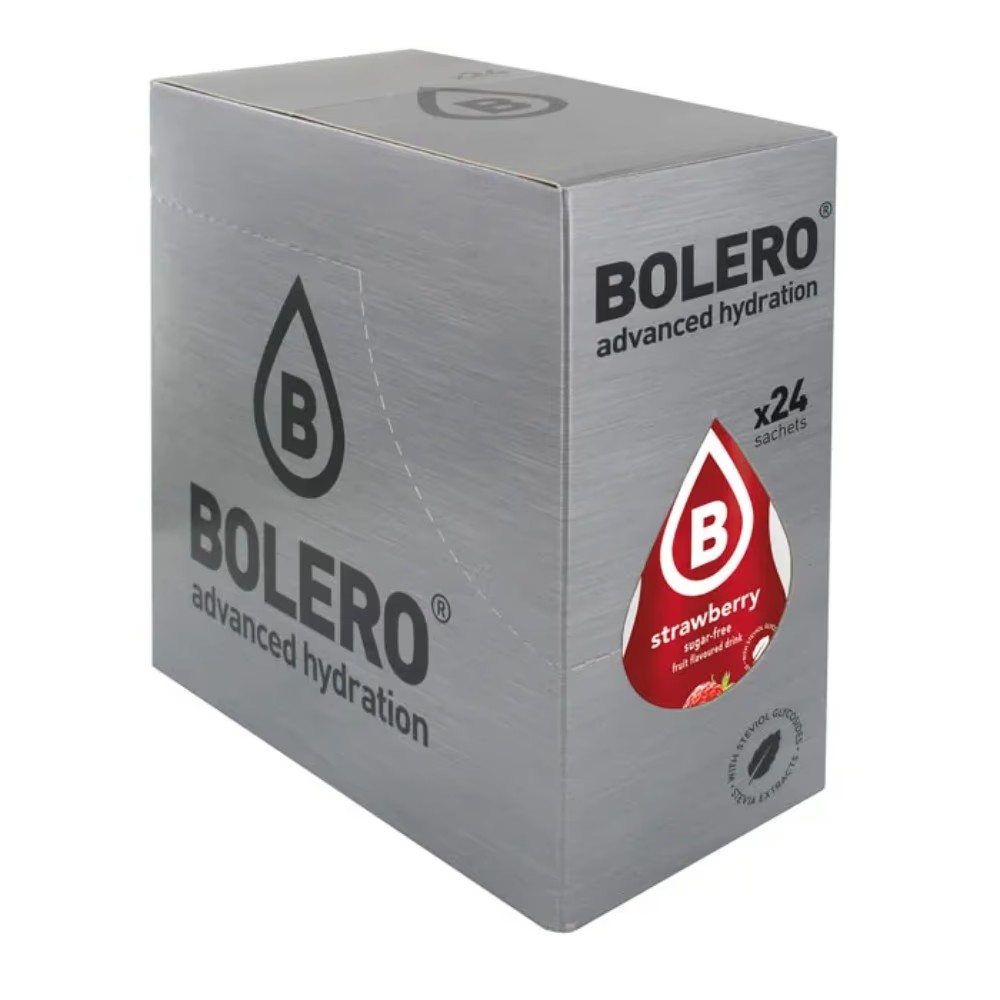 Bolero Advanced Hydration Drink Mix 24 Pack Strawberry