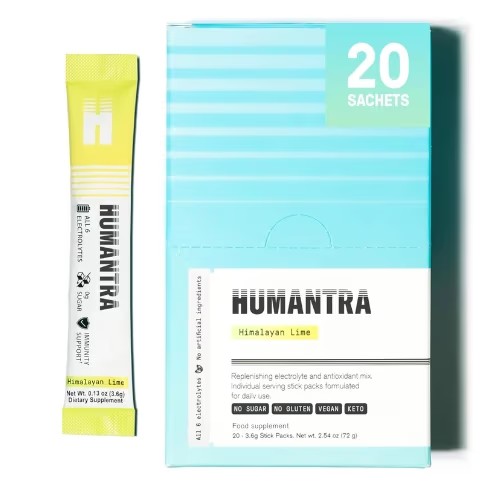Humantra Electrolyte - Himalayan Lime Flavor(20x4.5g Sachets) - High Quality Medical & Pharmacy Care - View 1
