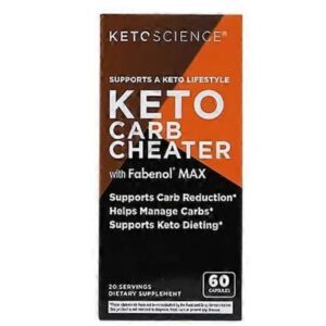 KETOSCIENCE KETO CARB CHEATER CAP 60S - High Quality Medical & Pharmacy Care - View 1