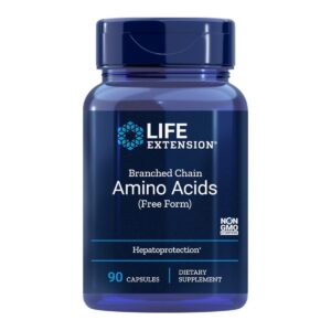 Life Extension Branched Chain Amino Acids 90 Capsules - High Quality Medical & Pharmacy Care - View 1