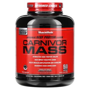 MuscleMeds Carnivor Mass Cookies & Cream 5.8 lbs - High Quality Medical & Pharmacy Care - View 2