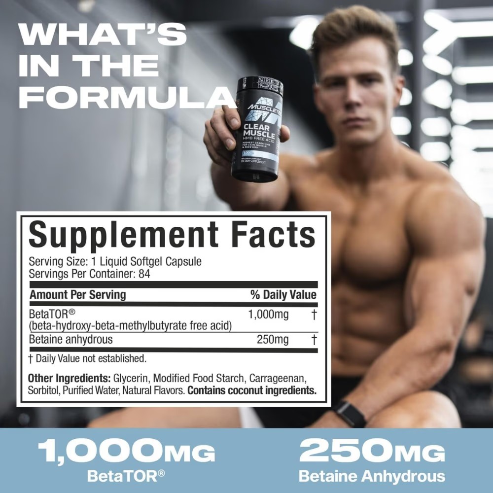 muscletech-clear-muscle-liquid-hmp-softgels-84s-05-medical-grade MuscleTech Clear Muscle Liquid HMP Softgels 84s - High Quality Medical & Pharmacy Care - View 5
