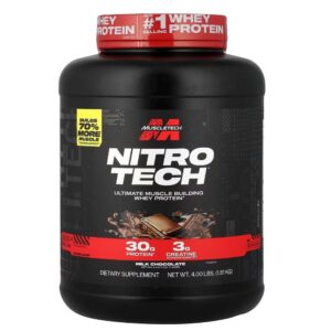 MuscleTech NitroTech Performance Milk Chocolate 4 lb - High Quality Medical & Pharmacy Care - View 1