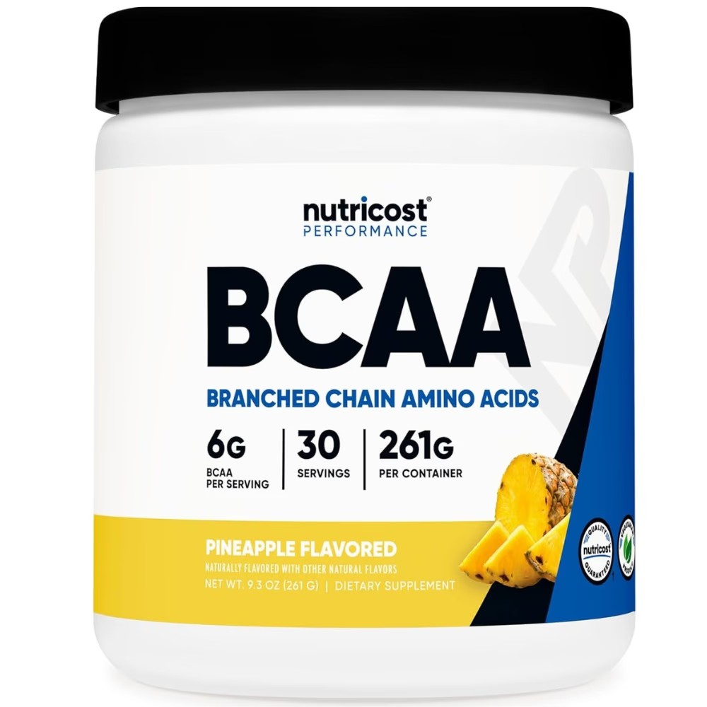 nutricost-bcaa-pineapple-261g-01-medical-grade Nutricost BCAA Pineapple 261g - High Quality Medical & Pharmacy Care - View 1