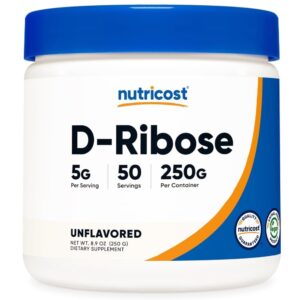 Nutricost D Ribose Unflavored 250g - High Quality Medical & Pharmacy Care - View 1