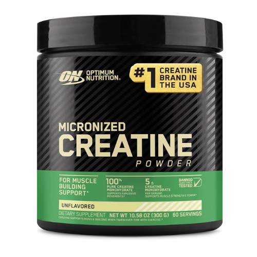 Optimum Nutrition Micronized Creatine Powder 300gm – Unflavored | 100% Pure Creatine Monohydrate | No.1 Creatine Brand in the USA | 60 Servings - High Quality Medical & Pharmacy Care - View 1