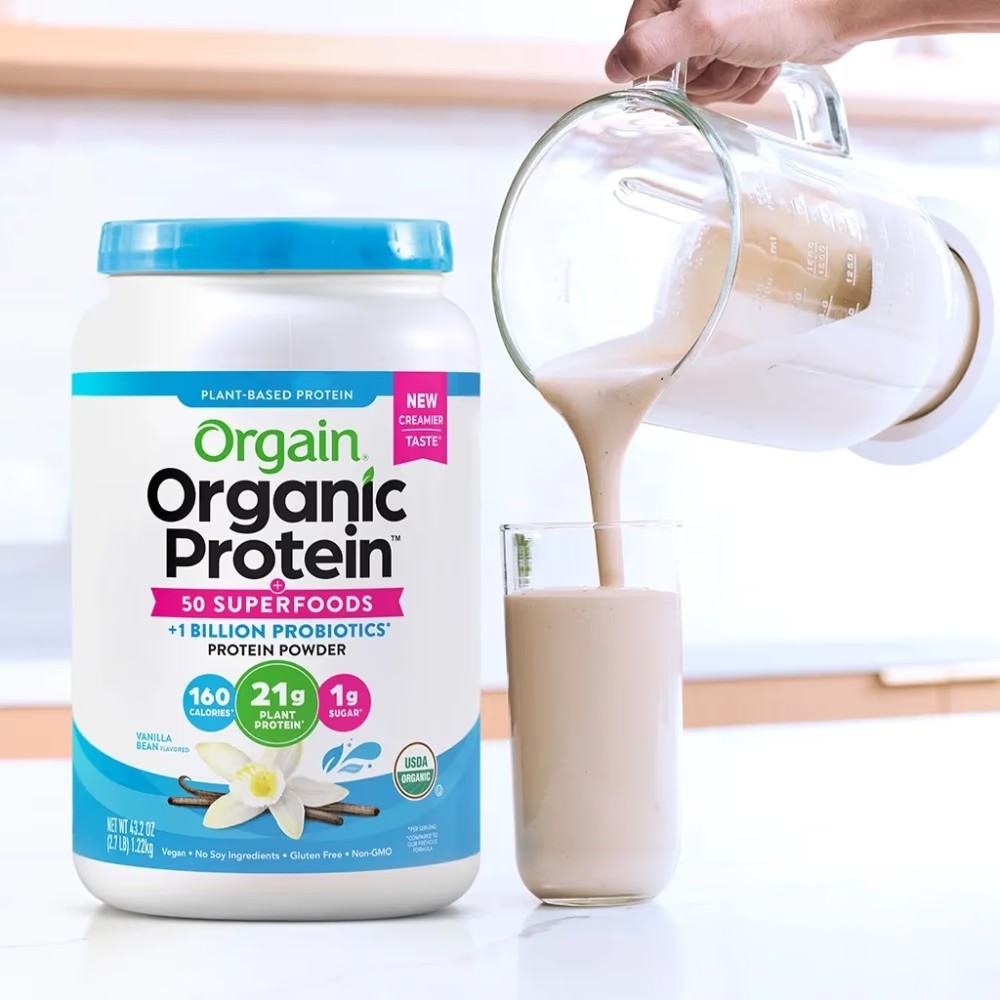 orgain-organic-protein-powder-plant-based-superfood-1-billion-probiotics-vanilla-flavor-05-medical-grade Orgain Organic Protein Powder Plant Based Superfood +1 Billion Probiotics - Vanilla flavor - High Quality Medical & Pharmacy Care - View 5