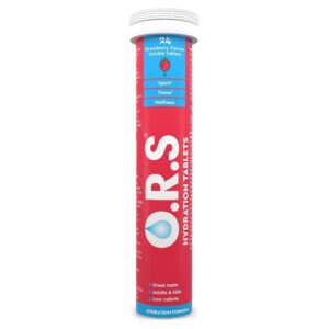 ORS Soluble Sports Hydration Tablets Strawberry Flavour - 24 Tablets - High Quality Medical & Pharmacy Care - View 1