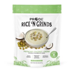 Prode Rice 'N Grinds Pistachio Coconut Cream Hot Cereal, 571g (12 Servings) - High Quality Medical & Pharmacy Care - View 1