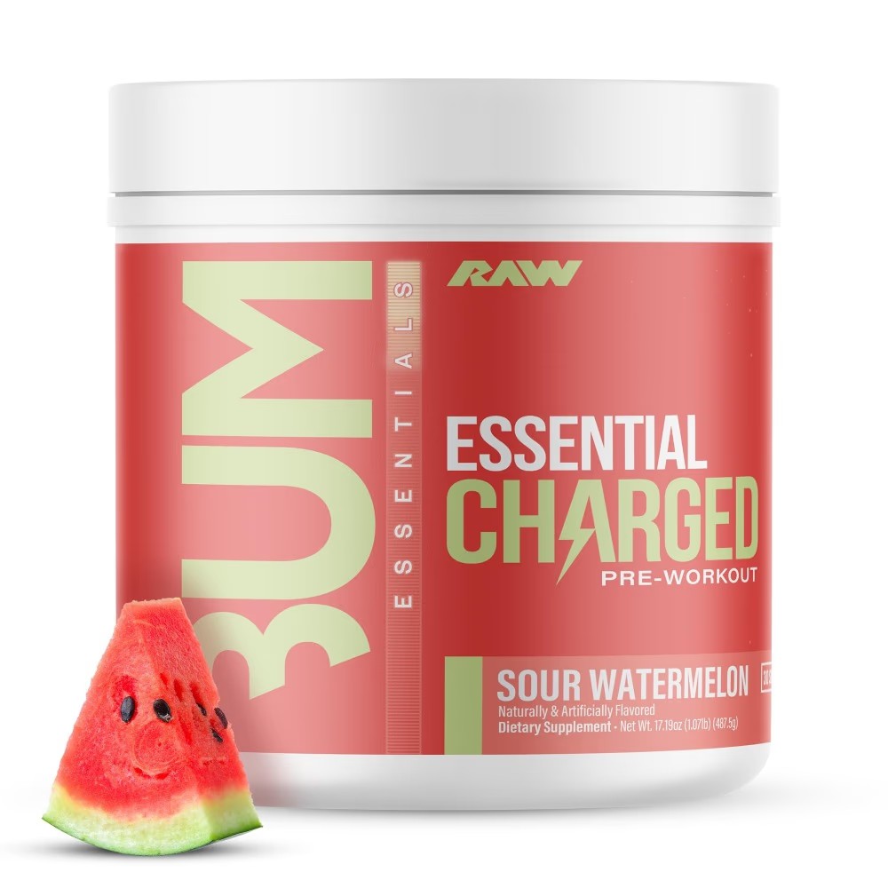 Raw Essential Charged Pre-Workout Watermelon 400g - High Quality Medical & Pharmacy Care - View 1