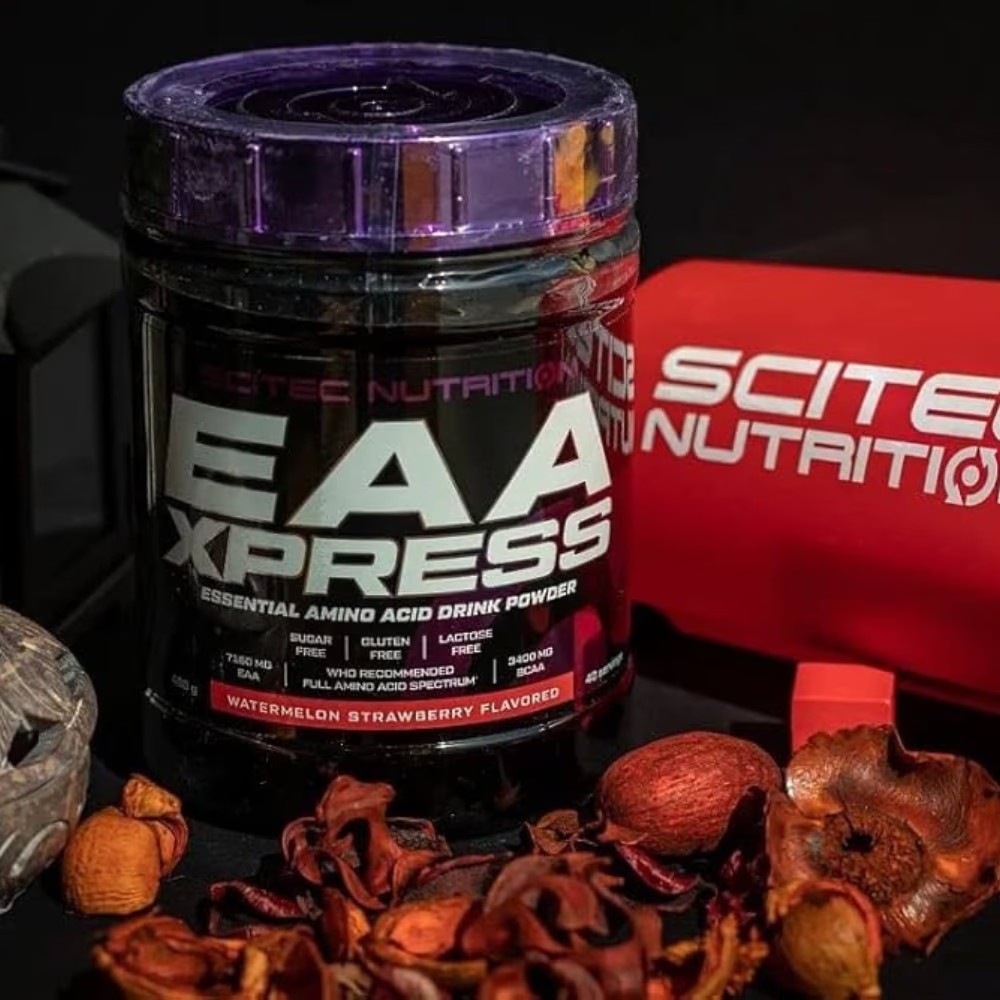 scitec-eaa-xpress-watermelon-strawberry-400g-02-medical-grade Scitec EAA Xpress Watermelon Strawberry 400g - High Quality Medical & Pharmacy Care - View 2