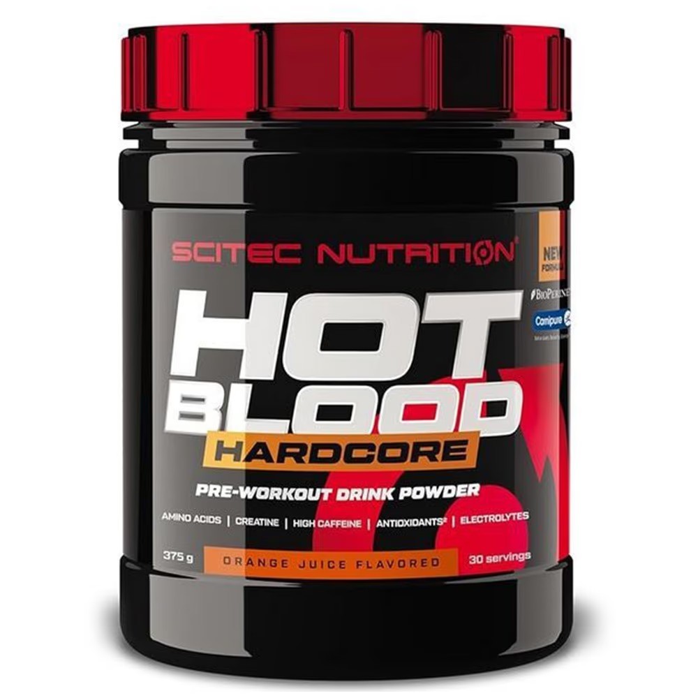 Scitec Hot Blood Hardcore Orange 375g - High Quality Medical & Pharmacy Care - View 1