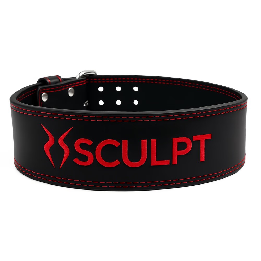 Sculpt Leather Belt Red XXL - High Quality Medical & Pharmacy Care - View 1