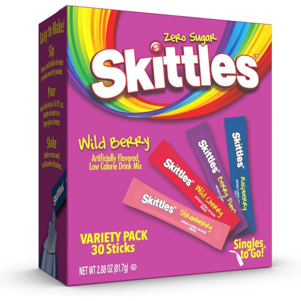 Skittles Drink Mix Wild Berry -30 Single Servings - High Quality Medical & Pharmacy Care - View 1