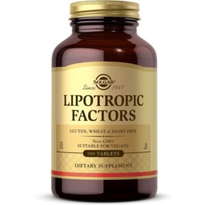 Solgar Lipotropic Factors 100 Tabs - High Quality Medical & Pharmacy Care - View 1