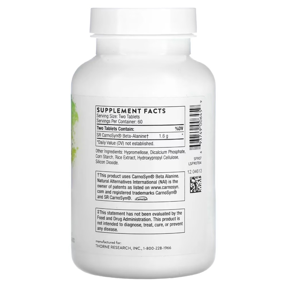 thorne-beta-alanine-sr-caps-120-capsules-02-medical-grade Thorne Beta-Alanine SR Caps – 120 Capsules - High Quality Medical & Pharmacy Care - View 2