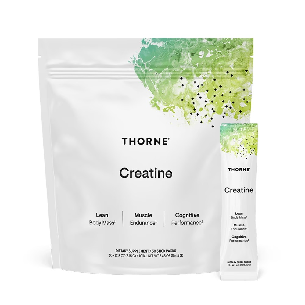 Thorne Creatine 30 Stick Packs – Micronized Creatine Monohydrate | Lean Body Mass, Muscle Endurance and Cognitive Support - High Quality Medical & Pharmacy Care - View 1