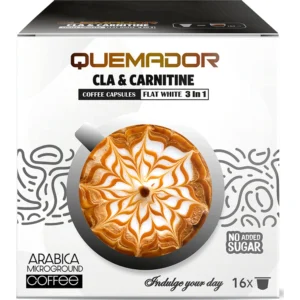 Laperva Quemador CLA & Carnitine Flat White 3-in-1 Coffee Capsules