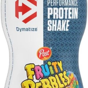 Dymatize Performance Protein Shake Fruity Pebbles 30 Grams Protein Meal Replacement Ready To Drink 11.5 Fluid Ounces