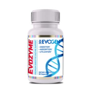 Evogen Evozyme Digestive Enzyme Capsules – 60 Count