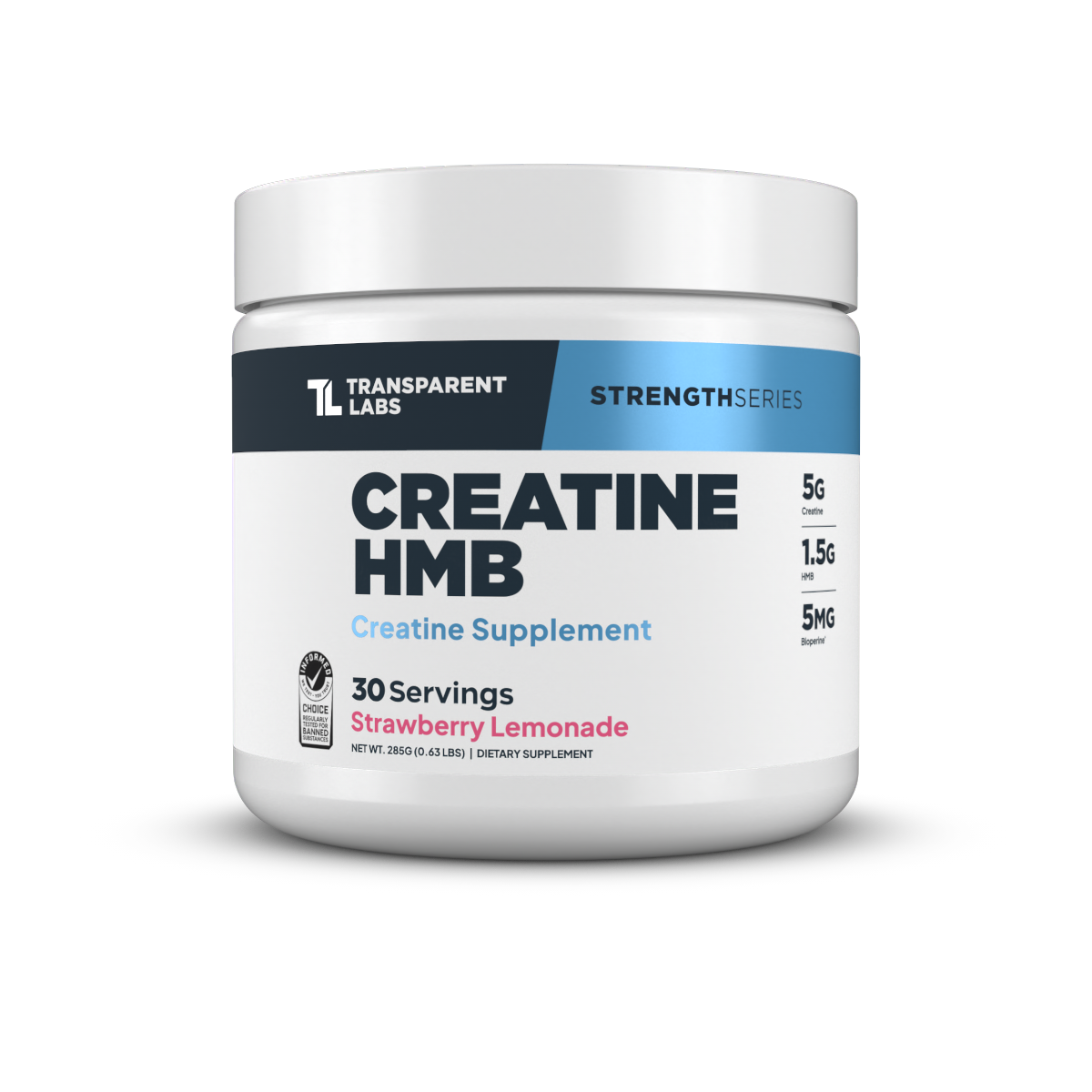 Transparent Labs Creatine HMB Strawberry Lemonade