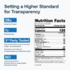 Transparent Labs Grass-Fed Whey Protein Isolate Details 2
